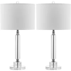 Deco Column Crystal Lamp (Set Of 2) - Safavieh -Safavieh Sales Store GUEST 060ff53a 02d7 46bc a589 6a6c7d0e73bc