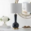 Gaetna Glass Table Lamp - Navy - Safavieh -Safavieh Sales Store GUEST 06965283 bb7b 4e56 b794 f33a14db9d67