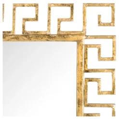 Square Calliope Greek Key Decorative Wall Mirror - Safavieh