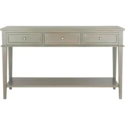 Manelin Console With Storage Drawers - Safavieh -Safavieh Sales Store GUEST 0f6d7fd9 34b0 448a 8f96 9e614351125c