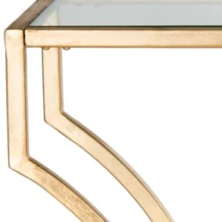 Alphonse Console - Gold/Glass - Safavieh -Safavieh Sales Store GUEST 0ffd5c9d 8fd0 4035 9efe 410f3727aef3