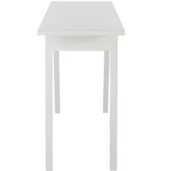 Manny Retro Mid Century Lacquer Console - White - Safavieh -Safavieh Sales Store GUEST 12de2b1a 8f24 4607 9c65 e002685bc007