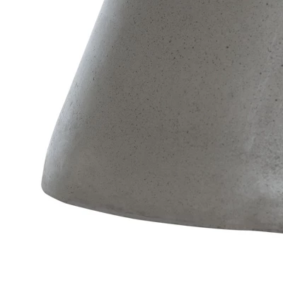 Darien Concrete Accent Table - Dark Grey - Safavieh 5 Darien Concrete Accent Table - Dark Grey - Safavieh - Image 3