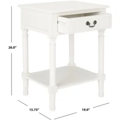 Whitney 1 Drawer Accent Table - Safavieh -Safavieh Sales Store GUEST 23e74134 bbe8 48b4 bb96 09070144deef