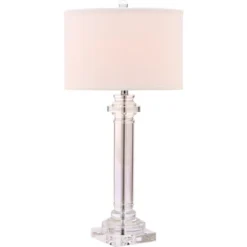 30" Nina Crystal Column Lamp Clear (Includes CFL Light Bulb) - Safavieh 8 30" Nina Crystal Column Lamp Clear (Includes CFL Light Bulb) - Safavieh -Safavieh Sales Store GUEST 2406d163 e470 418a a4d3 8508b4d402fd