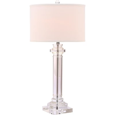 30" Nina Crystal Column Lamp Clear (Includes CFL Light Bulb) - Safavieh 5 30" Nina Crystal Column Lamp Clear (Includes CFL Light Bulb) - Safavieh - Image 3