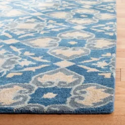 2'x3' Medallion Tufted Accent Rug Blue/Gray - Safavieh