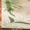 Halton Rectangle 2' X 3'7" Outdoor Patio Rug - Cream / Green - Safavieh -Safavieh Sales Store GUEST 2be9adec ffbe 45ab af4e 717786458b54