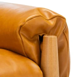 Oslo Mid Century Arm Chair - Caramel/Natural - Safavieh -Safavieh Sales Store GUEST 34c9cad7 8fc3 45a3 a615 2e2062297d2d