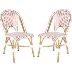 Salcha Indoor Outdoor French Bistro Side Chair (Set Of 2) - Safavieh 21 Salcha Indoor Outdoor French Bistro Side Chair (Set Of 2) - Safavieh -Safavieh Sales Store GUEST 35cda382 13b3 4e74 88ae cba068cb5370