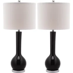 Mae Long Neck Ceramic Table Lamp (Set Of 2) - Safavieh -Safavieh Sales Store GUEST 35d19d86 3c09 4a34 9609 103dec8db5ac