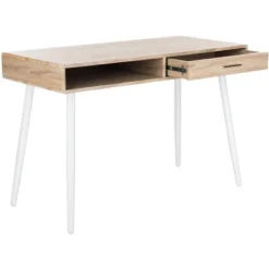 Jorja 1 Drawer 1 Shelf Desk - Safavieh -Safavieh Sales Store GUEST 35e10328 86f3 44ba 8dde 66d22474e82d