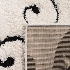 3'3"x5'3" Swirl Loomed Accent Rug Ivory/Black - Safavieh -Safavieh Sales Store GUEST 389d2c93 99a0 4024 bb86 de13e8a7a96b