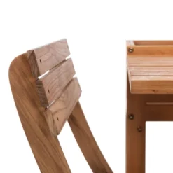 Walten Flower Shelf 3pc Bistro Set - Natural - Safavieh -Safavieh Sales Store GUEST 3bbd25ba 67b4 472d ba20 501c4a310e49