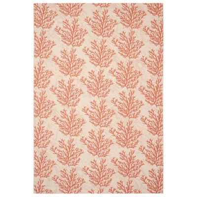 Torcy Outdoor Rug - Beige / Terracotta - Safavieh 6 Torcy Outdoor Rug - Beige / Terracotta - Safavieh - Image 4