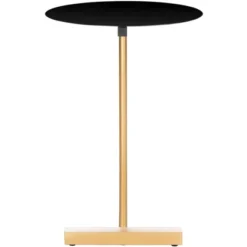 Haylee Round Side Table - Safavieh -Safavieh Sales Store GUEST 3f9d4f86 c6dd 49d8 839a 28efc7faaf2b