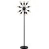 67.5" Urban 12 Light Retro Floor Lamp (Includes Light Bulb) Black - Safavieh -Safavieh Sales Store GUEST 40a9450c eec0 4f72 b66c b61557a9a61d