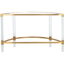 Anabelle Acrylic Console Table - Safavieh -Safavieh Sales Store GUEST 43a8030a be21 4dcd 857f fcdcac0f16ce