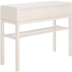 Ajana 2 Drawer Console - Distressed White W/Distressed White Drawer - Safavieh -Safavieh Sales Store GUEST 48765633 78be 4479 89d6 82bdc3048565