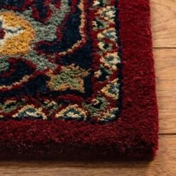 Red/Multi Abstract Tufted Accent Rug - (2'x3') - Safavieh