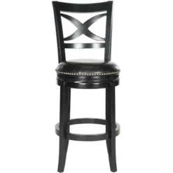 Santino Swivel Bar Stool - Safavieh -Safavieh Sales Store GUEST 497e5e18 fdd6 492c 98b3 adbb55b9ea22