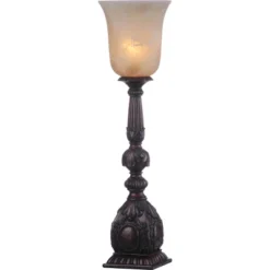 (Set Of 2) 27.5" Dion Arifact Table Lamp Black (Includes CFL Light Bulb) - Safavieh -Safavieh Sales Store GUEST 4d4e354d 8b7d 4e56 848e 92903f388d96