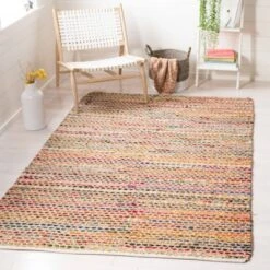 Rosemary Stripe Woven Accent Rug - Safavieh