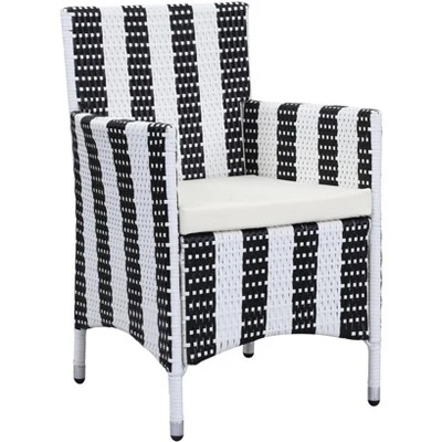 Kendrick Chair (Set Of 2) - Black/White - Safavieh 5 Kendrick Chair (Set Of 2) - Black/White - Safavieh - Image 3