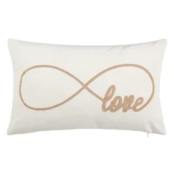 12"x18" Infinite Love Throw Pillow - Safavieh -Safavieh Sales Store GUEST 56cb5de2 a404 4311 b2ed 6e2be72dc6fb