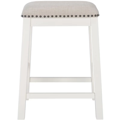 Aero Counter Stool (Set Of 2) - White - Safavieh 4 Aero Counter Stool (Set Of 2) - White - Safavieh - Image 2