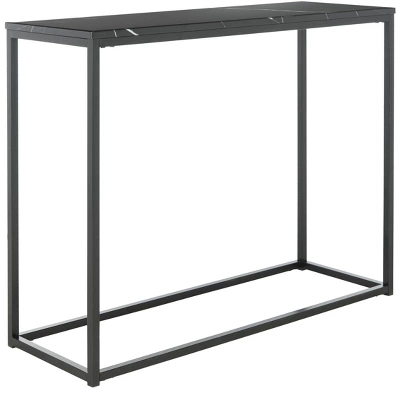Baize Console Table - Black - Safavieh 6 Baize Console Table - Black - Safavieh - Image 4