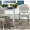 Valdez Indoor Outdoor French Bistro Stacking Side Chair (Set Of 2) - Grey - Safavieh 2 Valdez Indoor Outdoor French Bistro Stacking Side Chair (Set Of 2) - Grey - Safavieh -Safavieh Sales Store GUEST 67b326ce 3aa7 4b6f 8e32 d44a7ef8b253