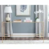 Lucille Console Table - Gold/Glass - Safavieh -Safavieh Sales Store GUEST 680a6629 801a 4d40 93cd e17e78119844