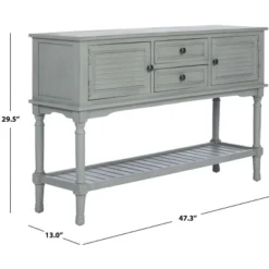 Tate 2 Drawer 2 Door Console Table - Safavieh -Safavieh Sales Store GUEST 6fa5b505 68da 4cd3 8905 d6f5bc2c526d