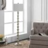 Cace Floor Lamp - Nickel/Ivory - Safavieh -Safavieh Sales Store GUEST 75590dbb 568d 44eb b35e b7c375429fdb