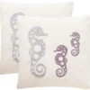 Tropical Oreas (Set Of 2) - Cream/Purple - 20" X 20" - Safavieh 2 Tropical Oreas (Set Of 2) - Cream/Purple - 20" X 20" - Safavieh -Safavieh Sales Store GUEST 7897d564 dbf8 4c0e a54c 693c33dae42f