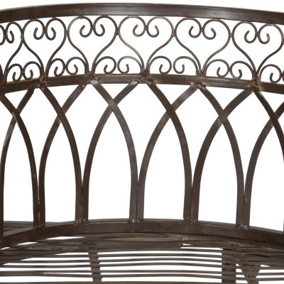 Lara Kissing Bench - Safavieh 6 Lara Kissing Bench - Safavieh - Image 4