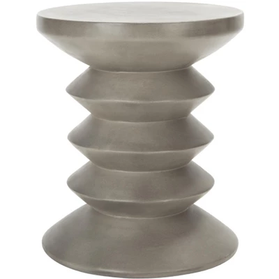 Benaya Concrete Accent Stool - Safavieh 9 Benaya Concrete Accent Stool - Safavieh - Image 7