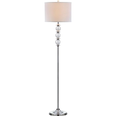 60" Riga Floor Lamp Clear/Chrome (Includes CFL Light Bulb) - Safavieh 5 60" Riga Floor Lamp Clear/Chrome (Includes CFL Light Bulb) - Safavieh - Image 3