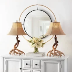 (Set Of 2) 25.5" Sundance Faux Antler Table Lamps Brown (Includes CFL Light Bulb) - Safavieh -Safavieh Sales Store GUEST 7d55caaa 8d80 48cc 9a95 bfc8371cb7aa