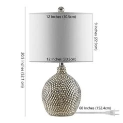 Breeda Ceramic Table Lamp - Ivory - Safavieh -Safavieh Sales Store GUEST 7f6c6753 fff6 476f 9dc7 f0ce4d254c54
