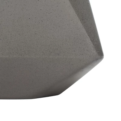 Conan Concrete Accent Stool - Safavieh 6 Conan Concrete Accent Stool - Safavieh - Image 4