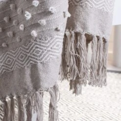 Billi Throw Blanket - Beige/ Teal - 50" X 60" - Safavieh 8 Billi Throw Blanket - Beige/ Teal - 50" X 60" - Safavieh -Safavieh Sales Store GUEST 8455b9bc 817a 4147 abf4 9cc34d425296