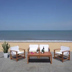 Mardin 4pc Living Set - Natural/Beige - Safavieh -Safavieh Sales Store GUEST 84adb88a d66c 41c8 812c 4885e0e1d4f7