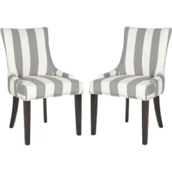Lester 19" Dining Chair (Set Of 2) - Safavieh -Safavieh Sales Store GUEST 86930f76 9d33 4e43 8817 738588f033dc