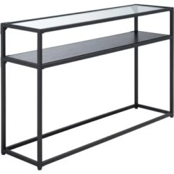 Ackley Console Table - Black - Safavieh -Safavieh Sales Store GUEST 873f417e ad69 4c64 b28a 6ffed3519934