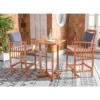 Pate 3pc Bistro Set - Natural/Beige/Navy - Safavieh -Safavieh Sales Store GUEST 87736847 0316 4b42 a98d da46e90ad9da