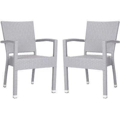 Kelda Stacking Arm Chair (Set Of 2) - Safavieh 12 Kelda Stacking Arm Chair (Set Of 2) - Safavieh - Image 10