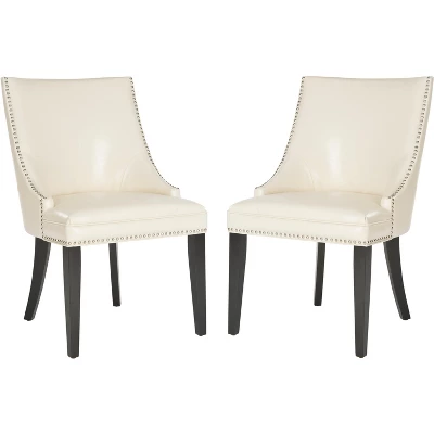 Afton 20"H Side Chair W/ Nail Heads (Set Of 2) - Safavieh 7 Afton 20"H Side Chair W/ Nail Heads (Set Of 2) - Safavieh - Image 5