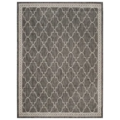 Brielle Outdoor Rug - Black / Beige - Safavieh -Safavieh Sales Store GUEST 9301f267 6122 405b a0d1 605c703e3638